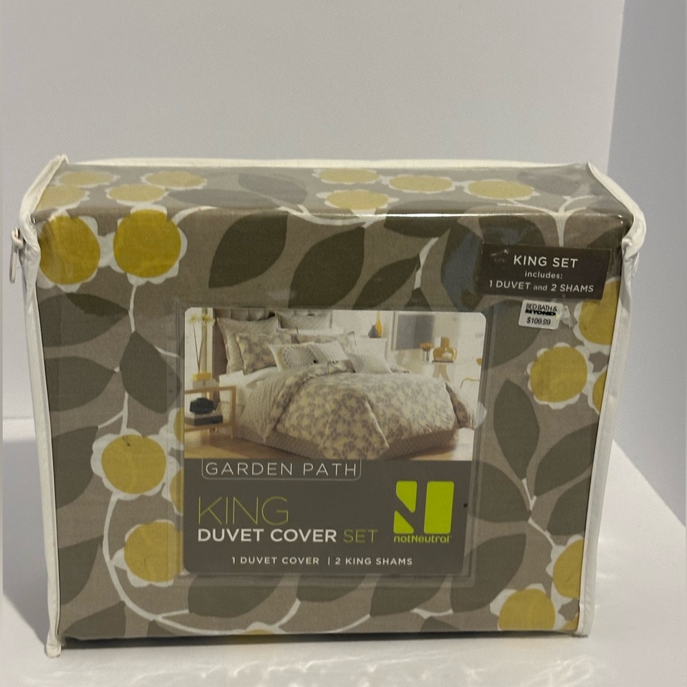 notNeutrol down the garden path duvet, set king size